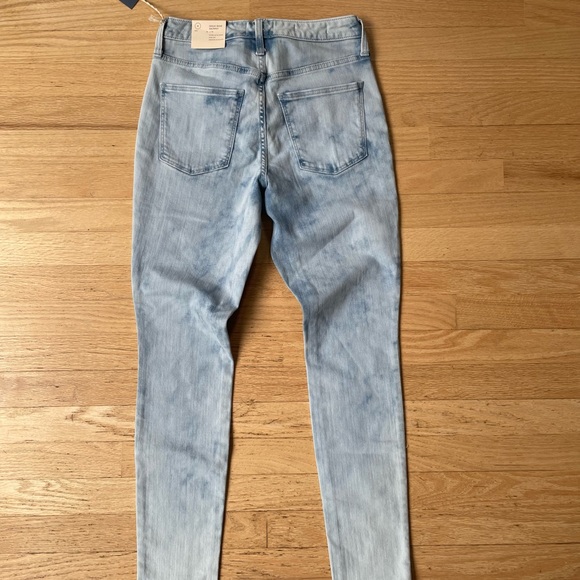 Universal Thread High Rise Skinny Acid Wash Jeans Size 4 New With Tags - Picture 10 of 14